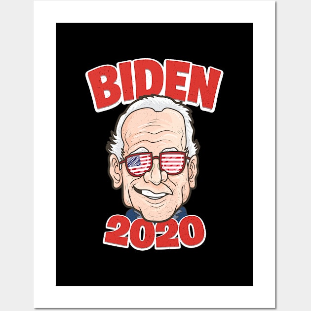 Joe Biden 2020 Vote Joe Biden 2020 Campaign Wall Art by BrightGift